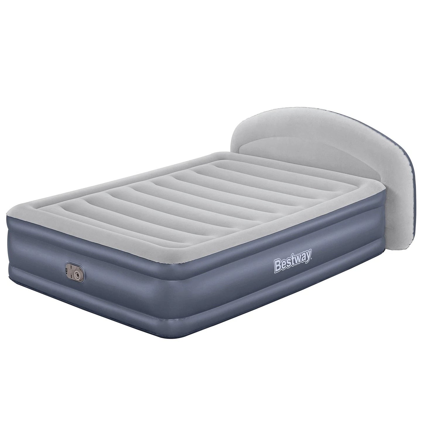 Bestway Tritech LoungeLux Headboard Queen Air Mattress Built-in Pump
