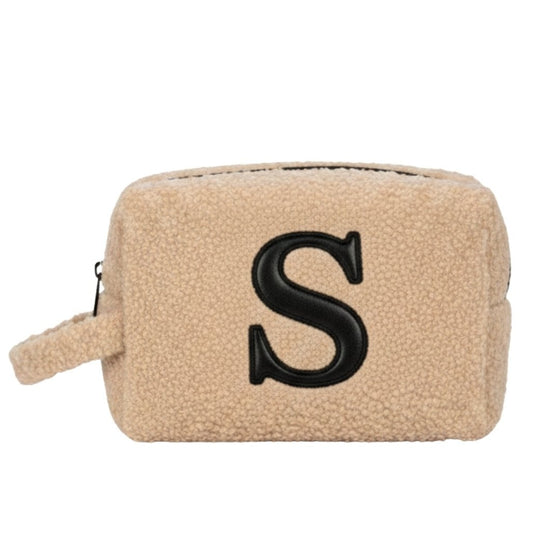 Fur Pouch with letter S