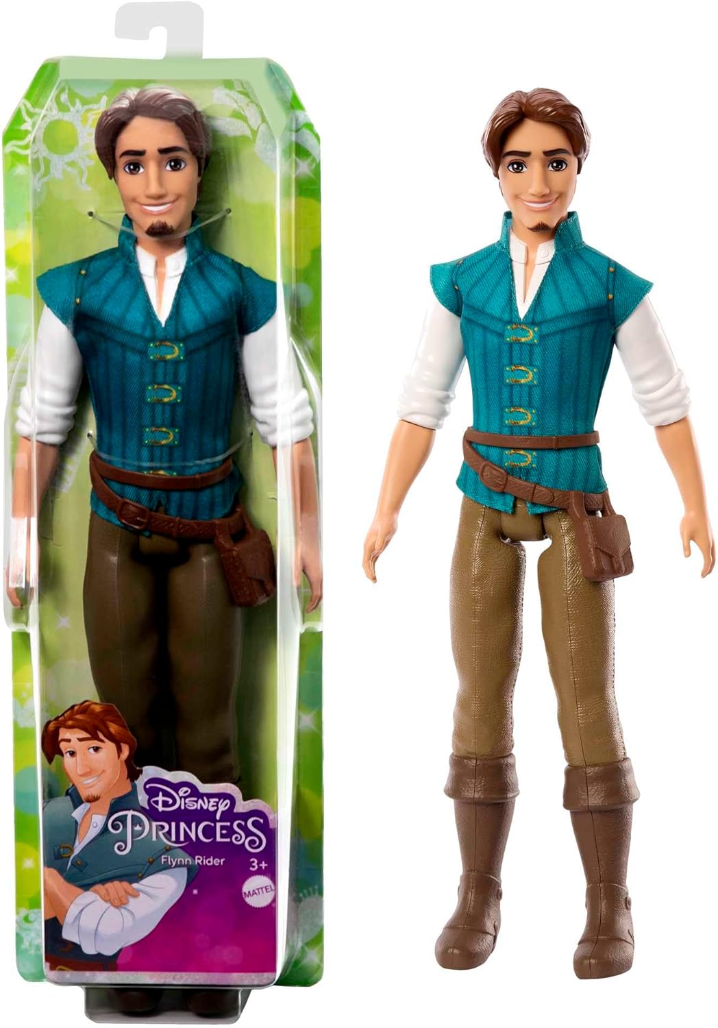 Disney Princess Toys, Posable Flynn Rider Fashion Doll in Signature Look