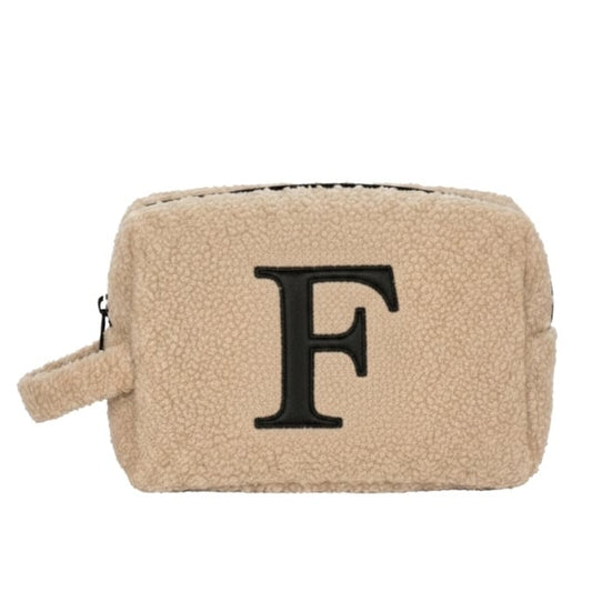 Fur Pouch with letter F