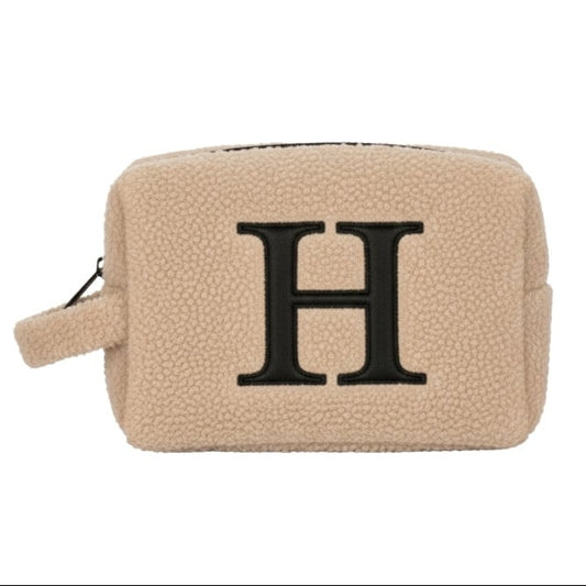 Fur Pouch with letter H