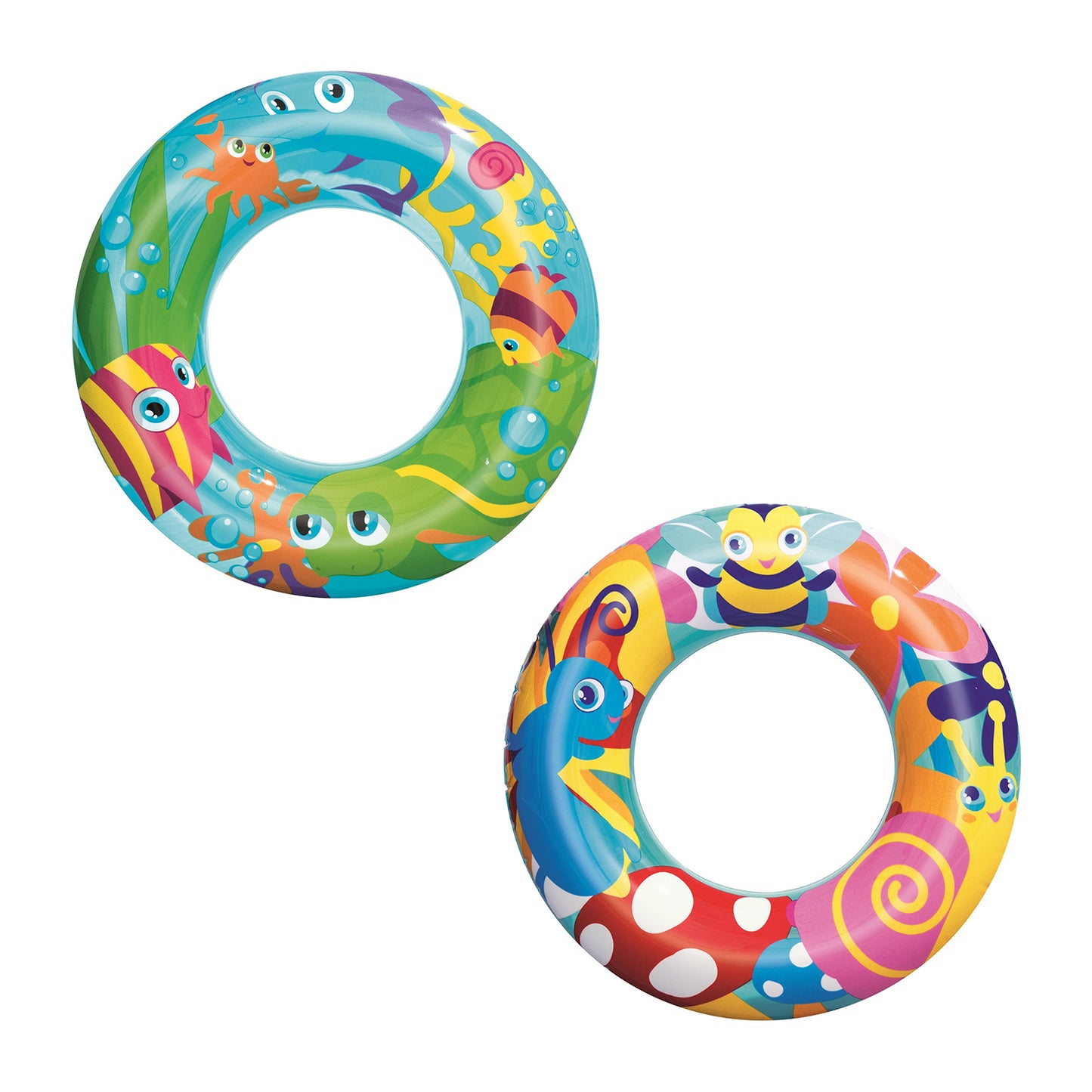 Bestway® ?22"/ 56cm Designer Swim Ring