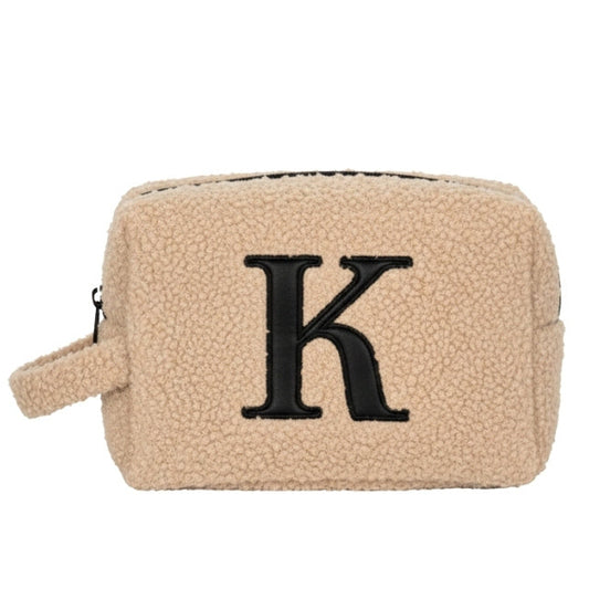 Fur Pouch with letter K