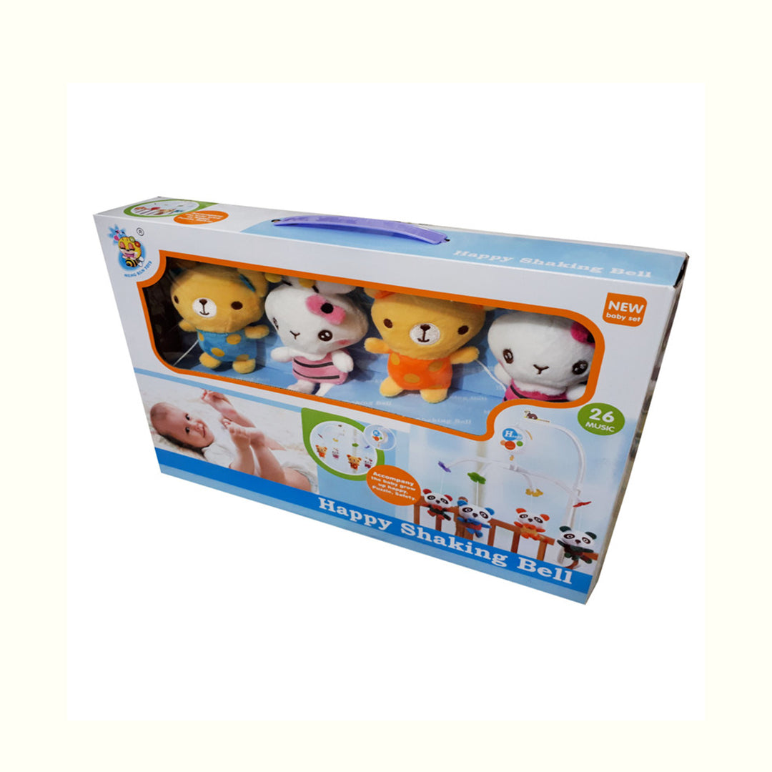 Rotating Musical Crib Mobile with 26 Melodies