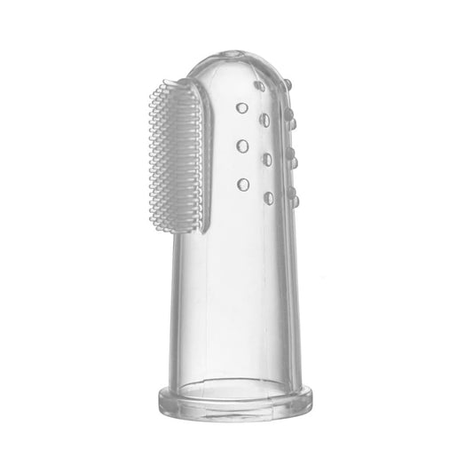 TRUE Silicone Finger Toothbrush with Case – 1 Piece
