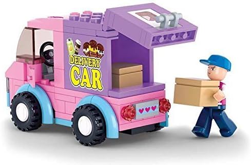 Sluban Play Bricks Girls Dream Delivery Van, Multi Colour