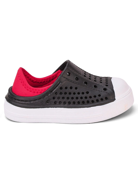 Black Elastic YOYO Slip-on Sneaker