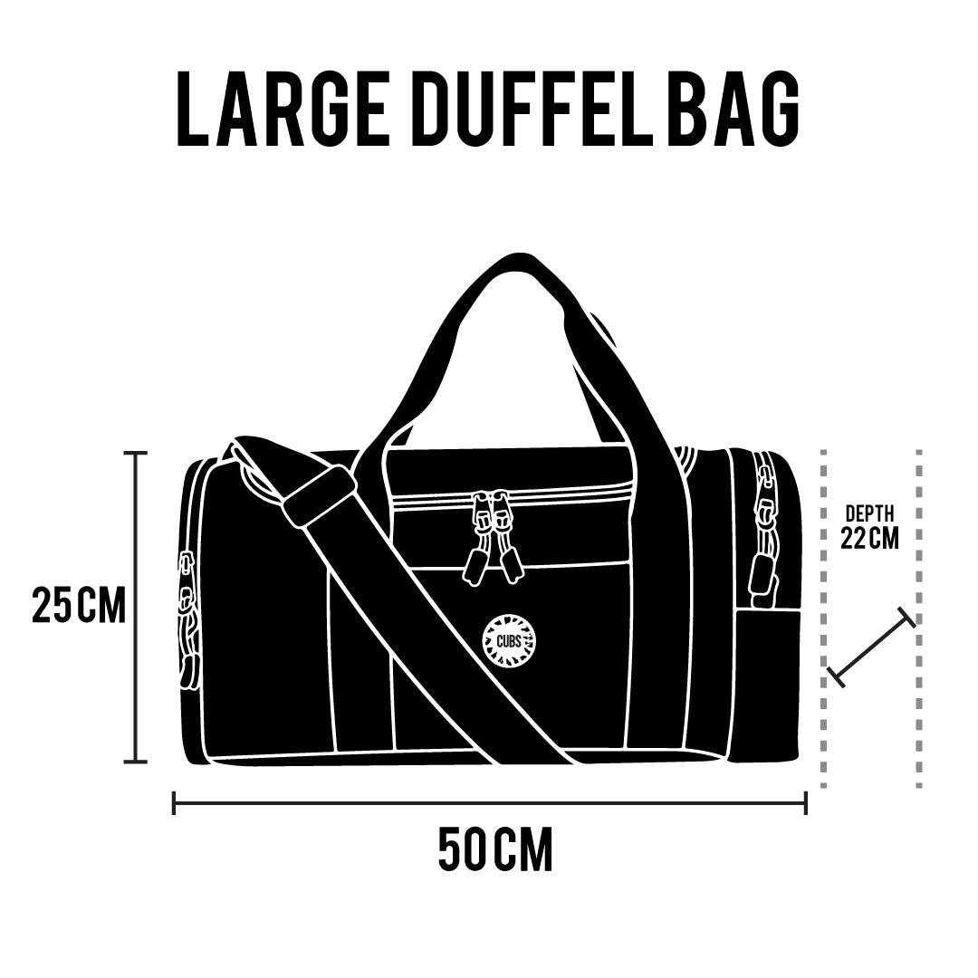 Peach Large Duffle One side Pocket
