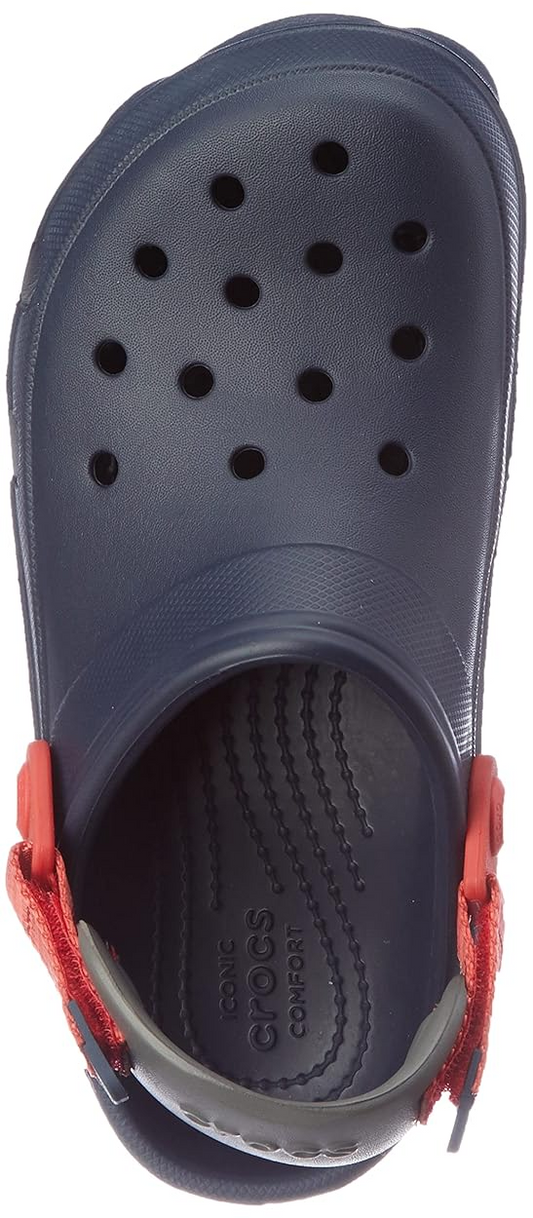 Crocs Classic Navy Clog-(207458-410)-12 Kids UK (C12)
