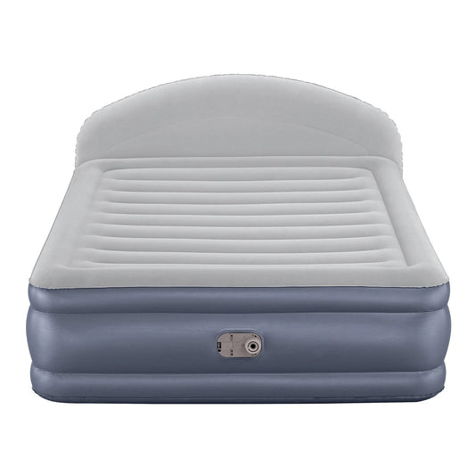 Bestway Tritech LoungeLux Headboard Queen Air Mattress Built-in Pump