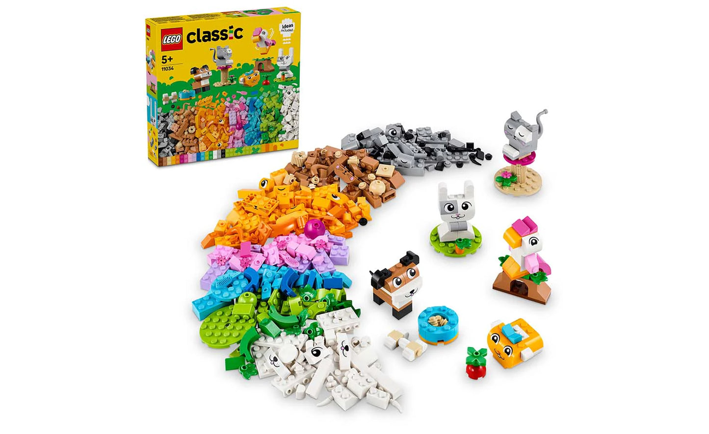 ليجو كلاسيك: الحيوانات الأليفة الإبداعية – LEGO Classic Creative Pets (11034)