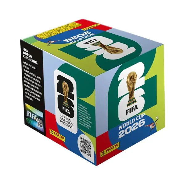 2026 Panini FIFA World Cup Sticker Collection Box – 50 Sticker Packs