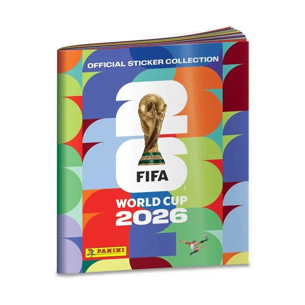 Panini World Cup 2026 official softcover sticker album