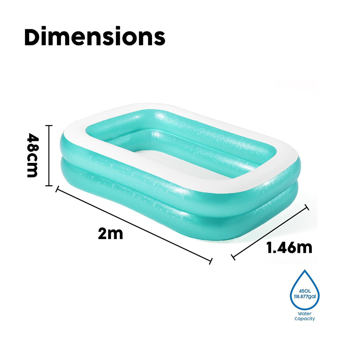 Bestway Cranberry Inflatable Pool – 450 Liters