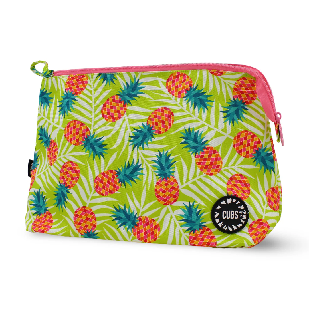 Cubs Yellow Pineapples Medium Pouch