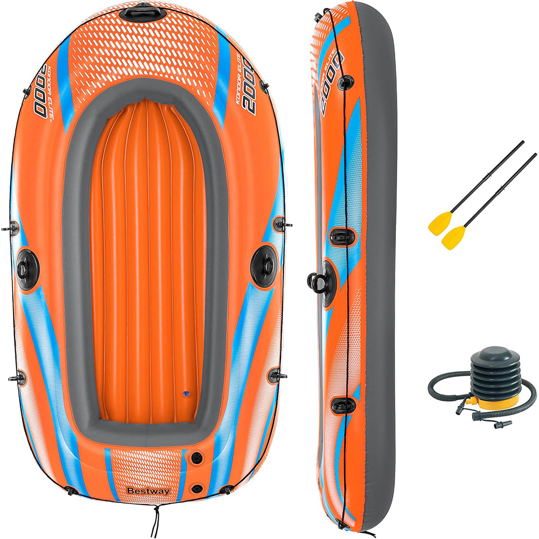 ⛵ Bestway Hydro-Force Raft Set – 204x106x124 cm