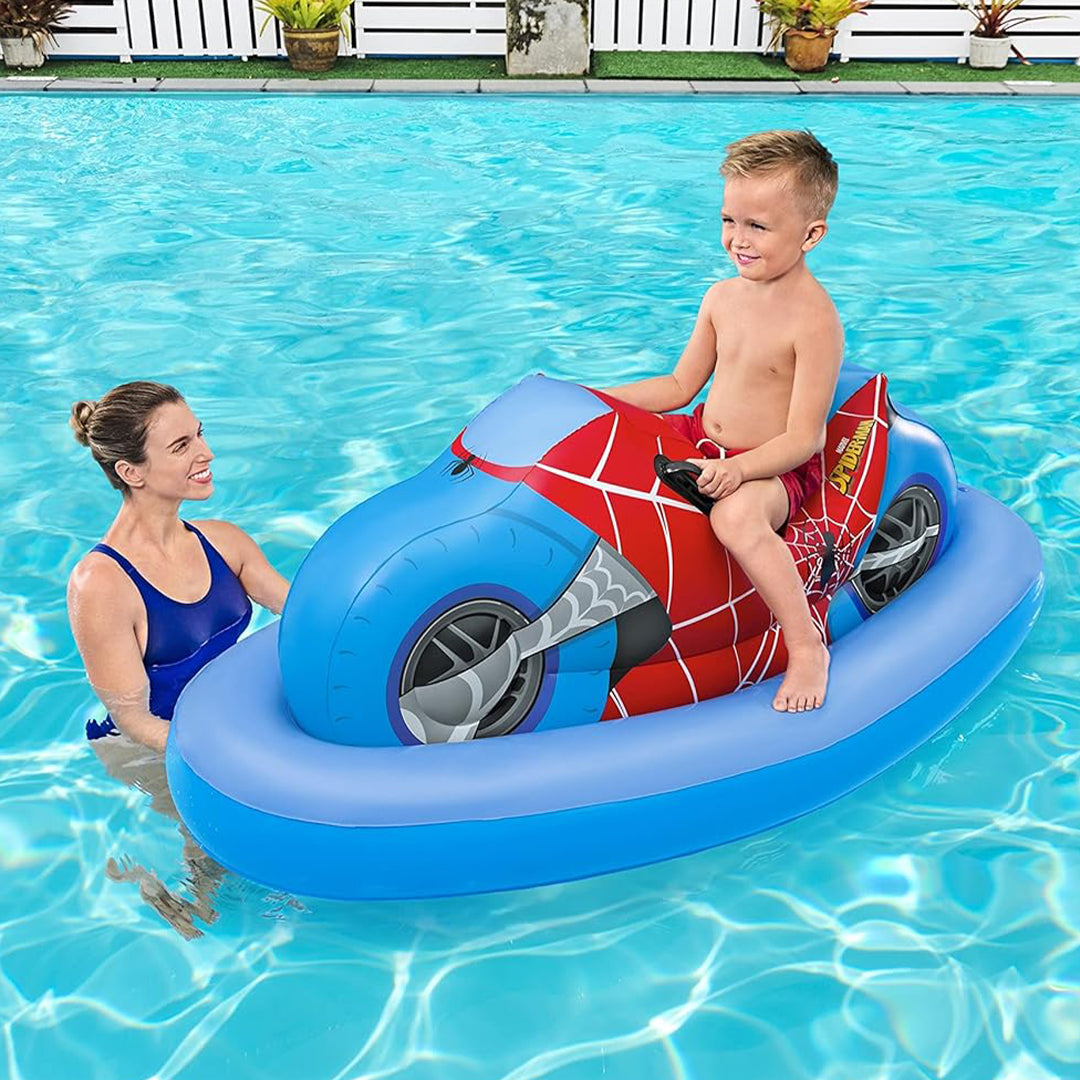 Bestway Spider-Man Sporty Motorcycle Ride-On Float