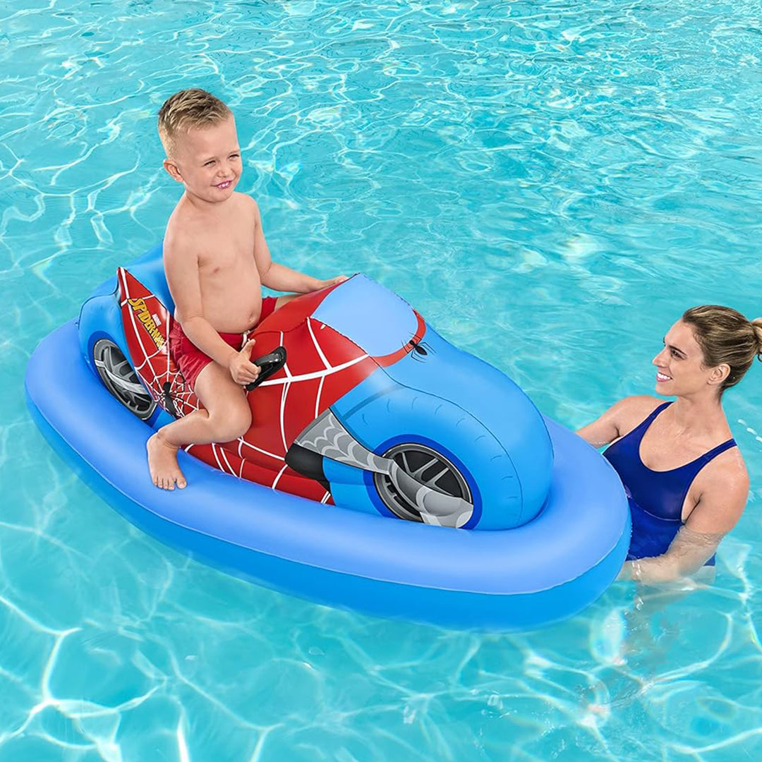 Bestway Spider-Man Sporty Motorcycle Ride-On Float