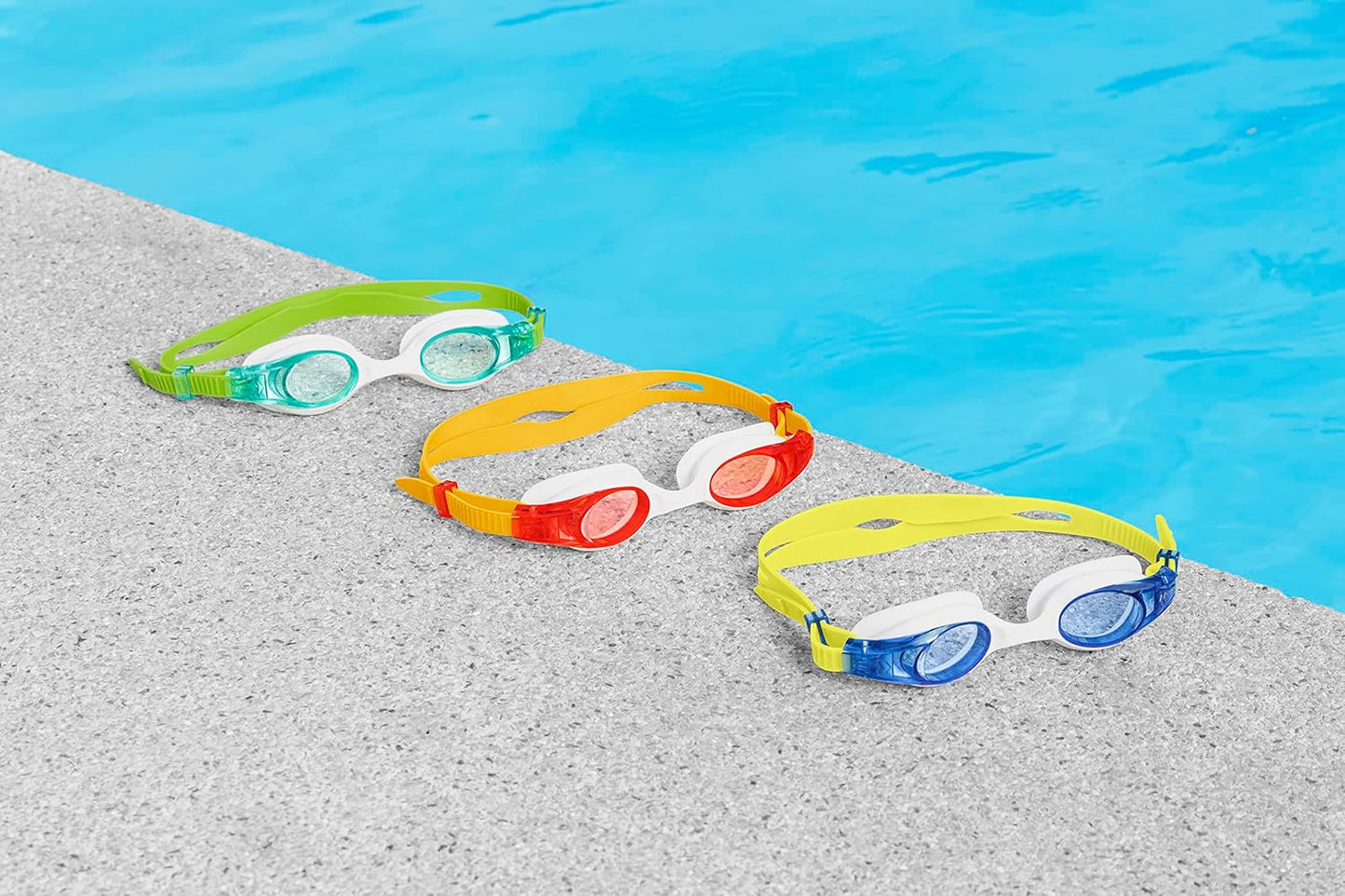 Bestway hydro swim swimming goggles for kids - 1 pc