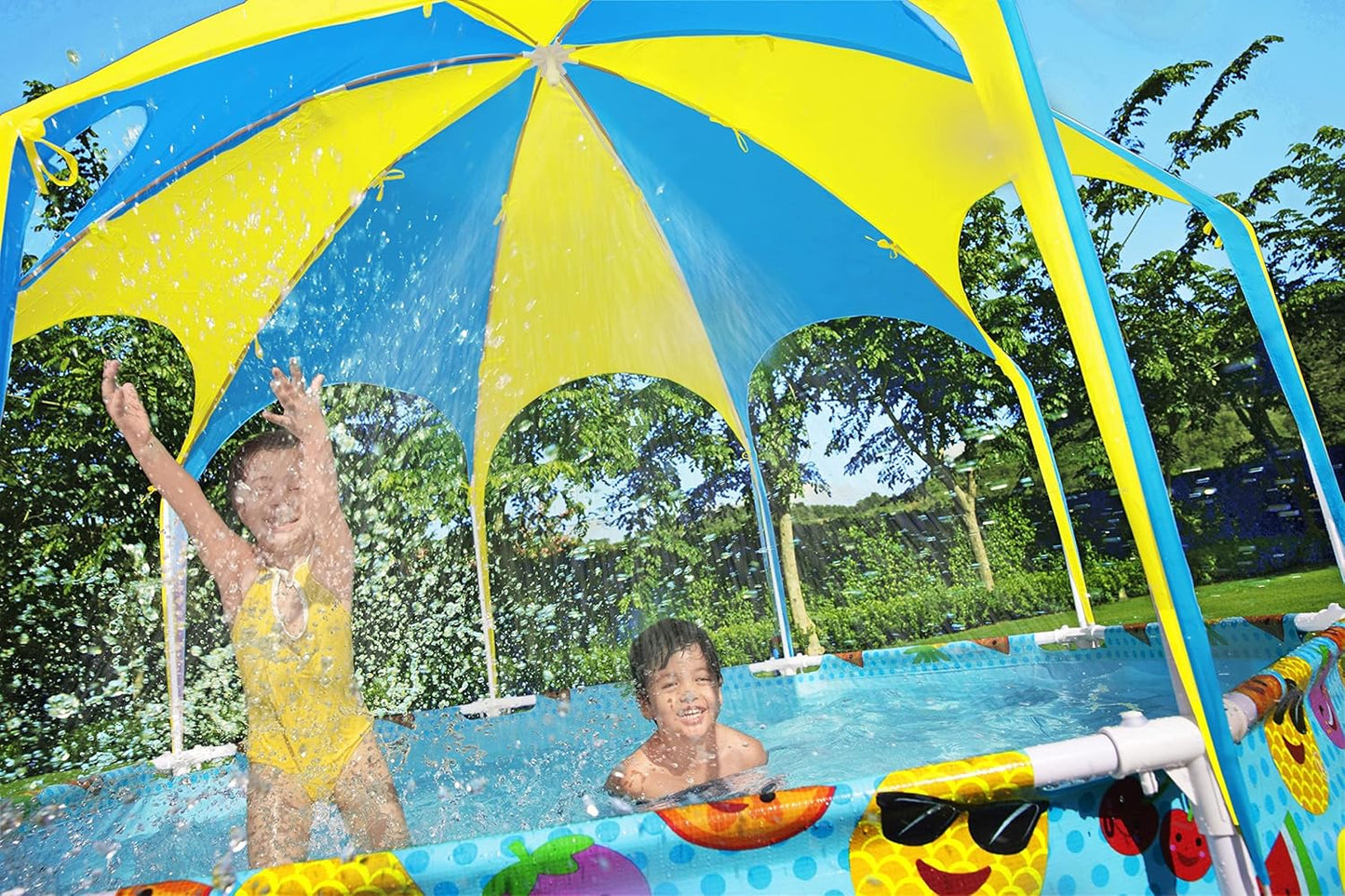 Bestway BWAY POOL SPLASH N SHADE 244X51