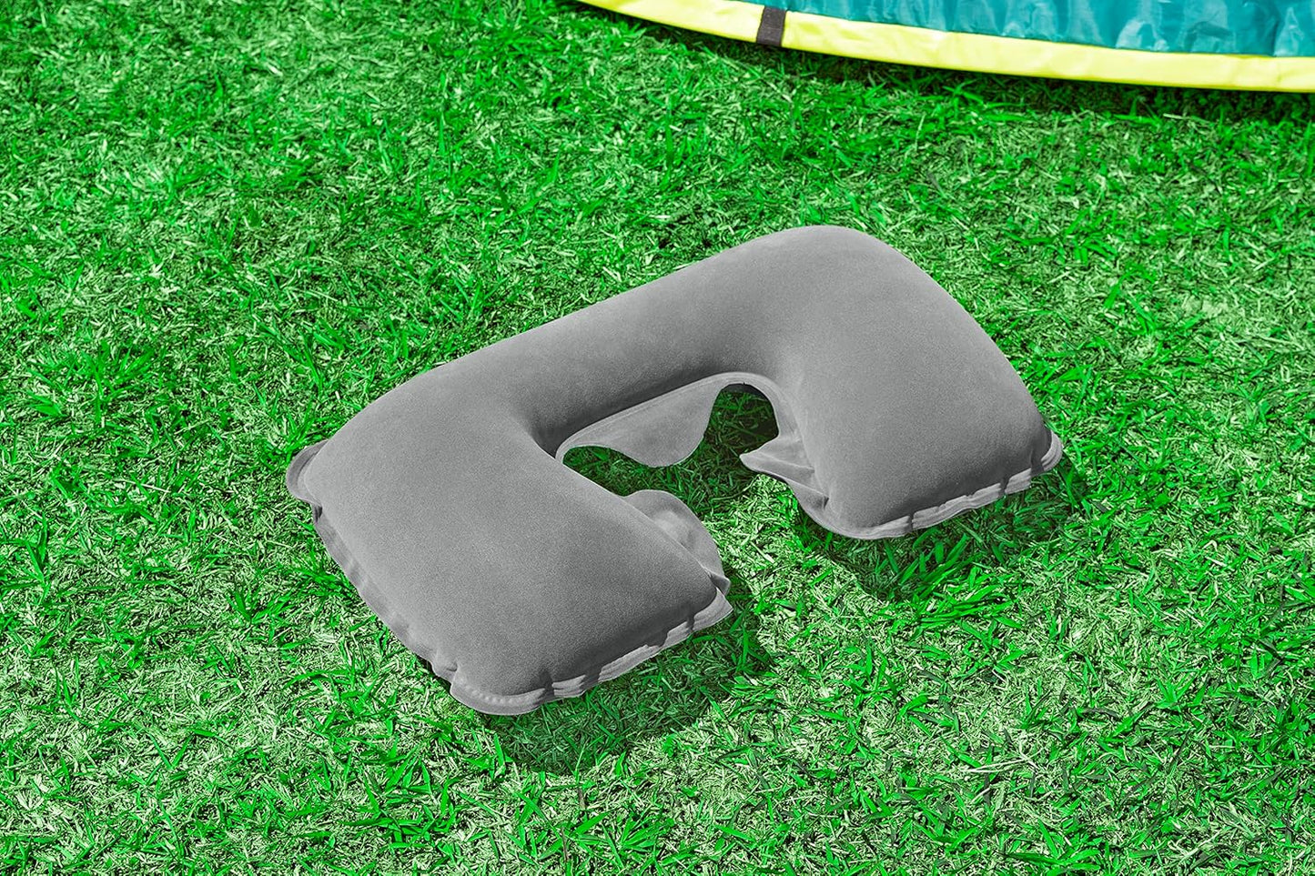 Bestway 14.5" x 9.5" x 4"/37cm x 24cm x 10cm Flocked Air Neck Rest