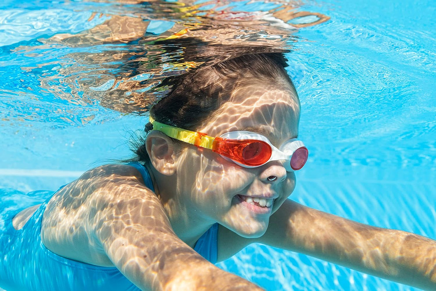 Bestway hydro swim swimming goggles for kids - 1 pc
