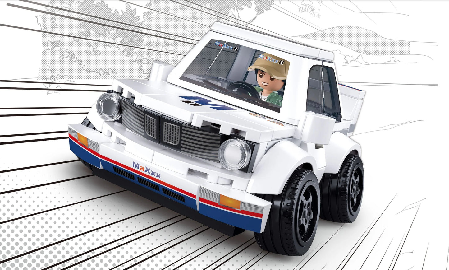 SLUBAN MCar White Car (M38-B1207B)