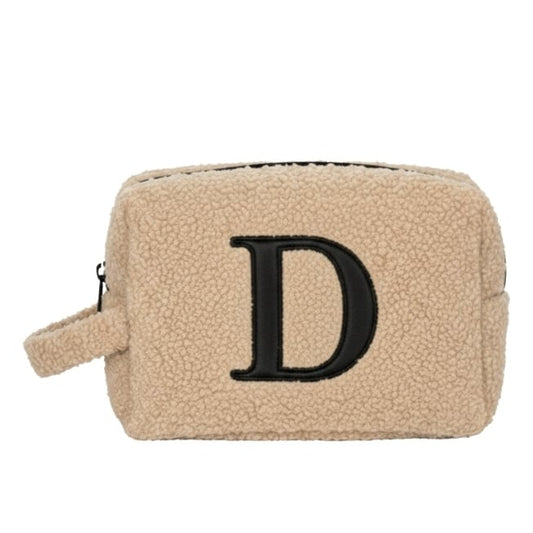 Fur Pouch with letter D
