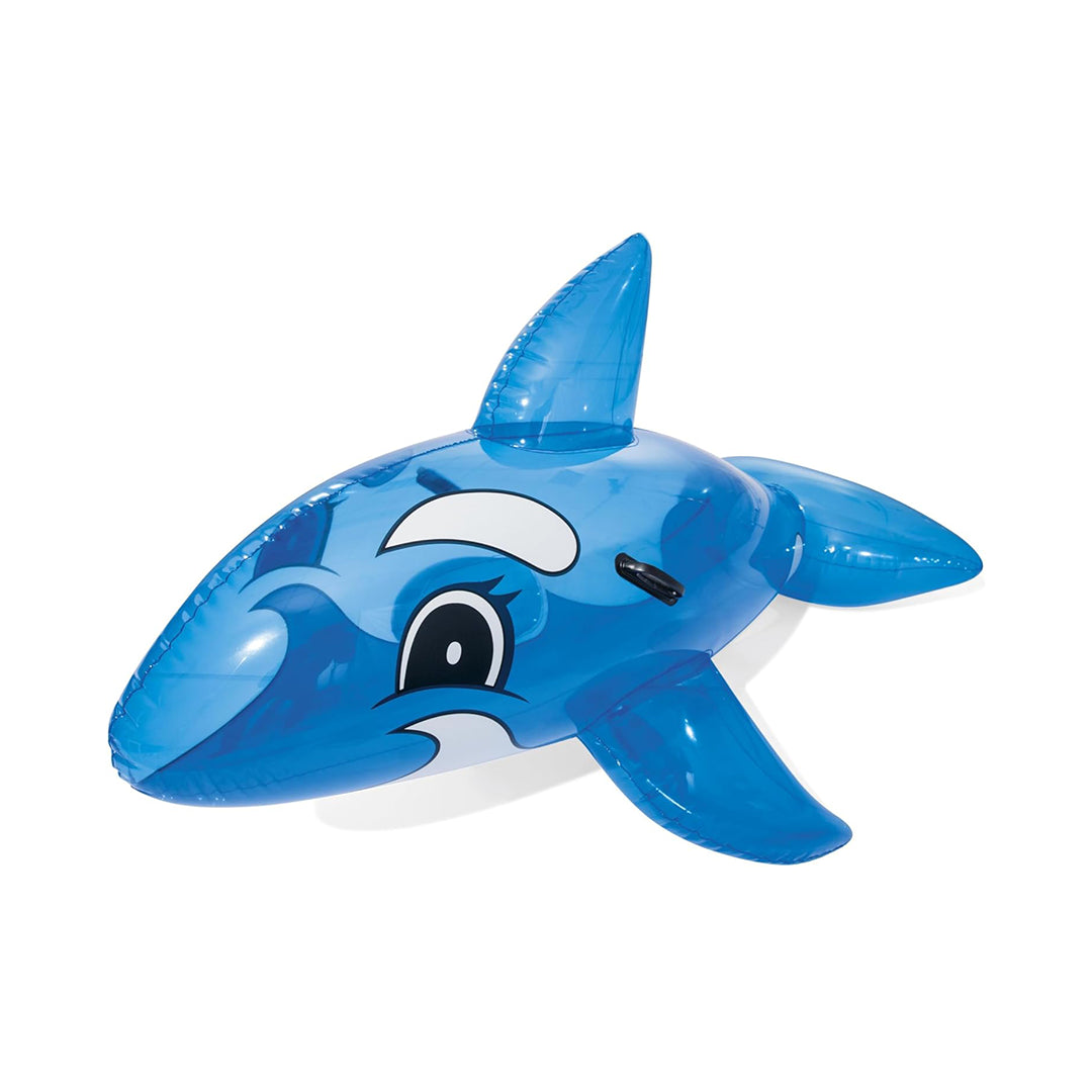 Bestway transparent whale rider - 62in x 37in, 1.57m x 94cm