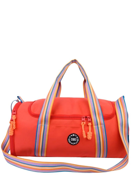 Peach Large Duffle One side Pocket