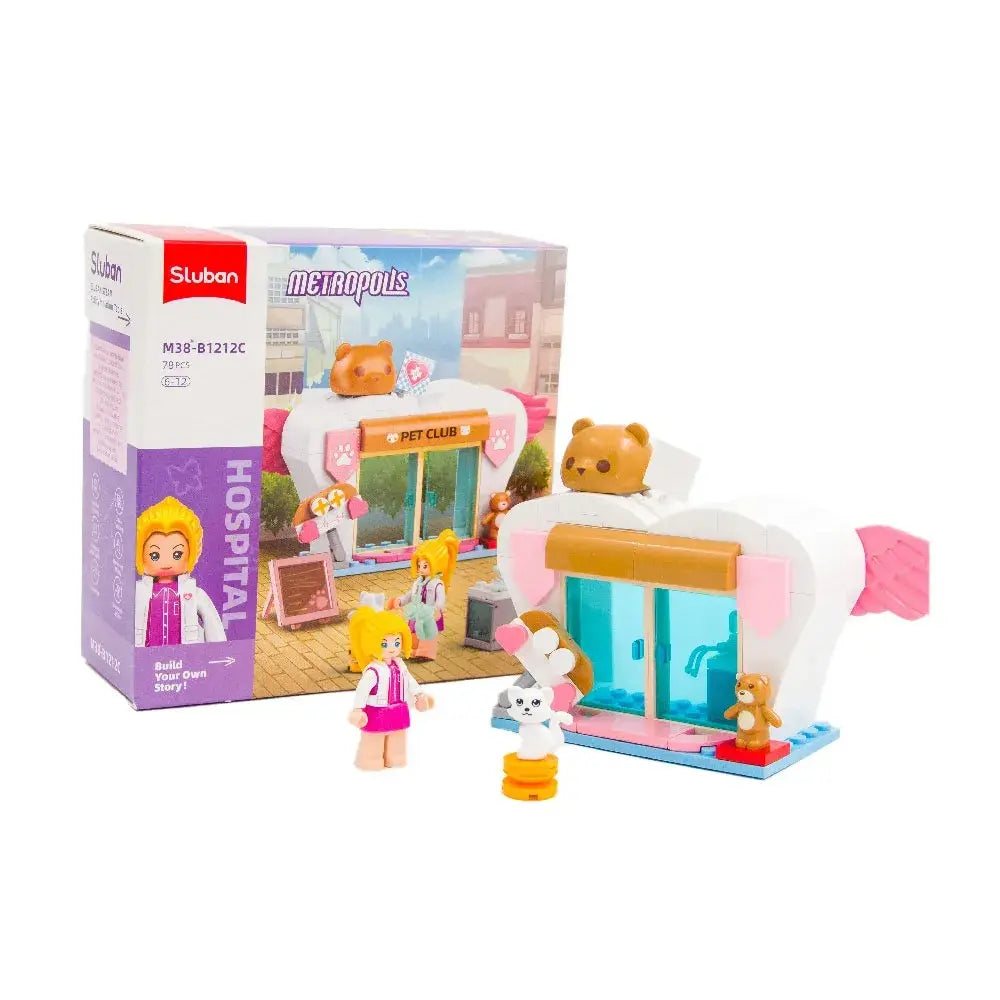 Sluban – Metropolis – Cute Pet Salon – 78pcs