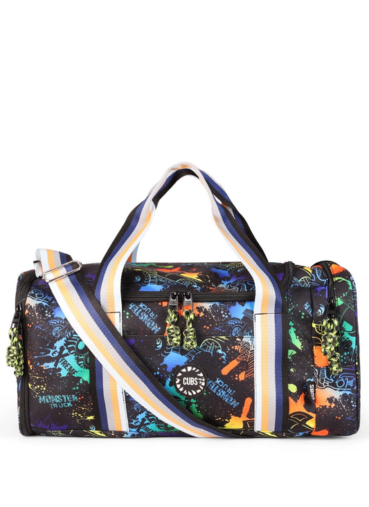 Monster Truck two side Pocket Large Duffel bag