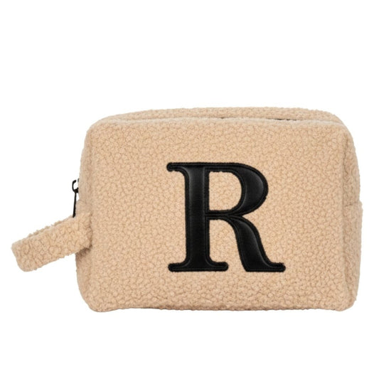 Fur Pouch with letter R