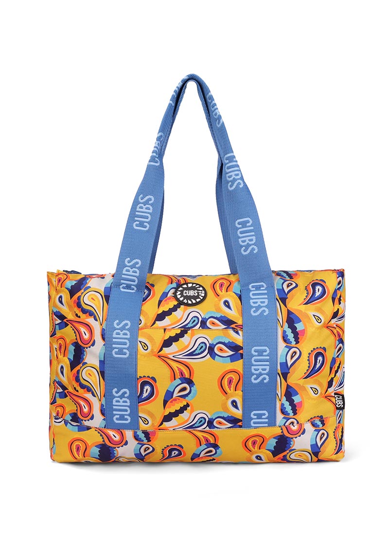 Black & Yellow Vibes Double Face Tote Bag