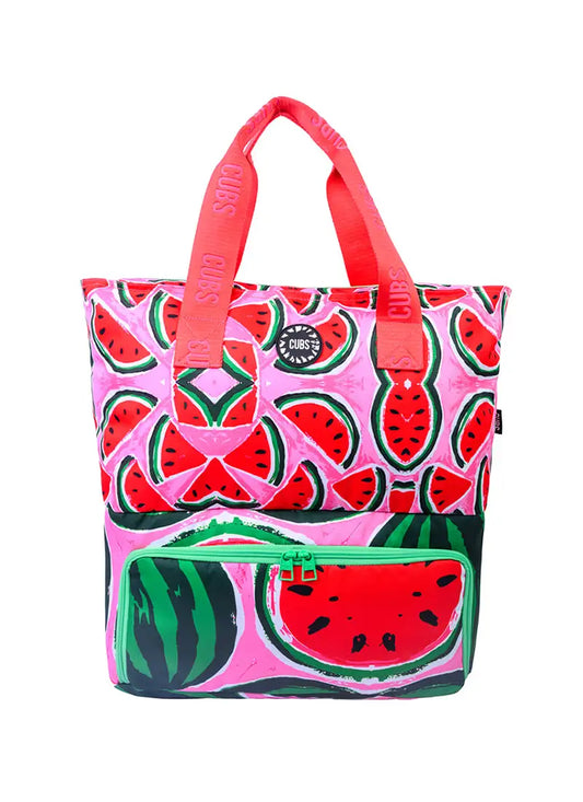 Watermelon Pink Fiesta Tote/Cooler