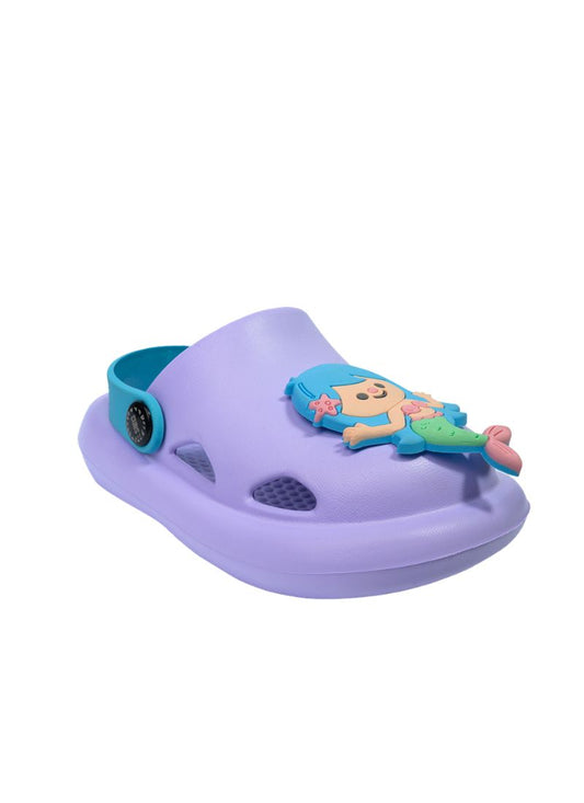 Kids Clog Lilac Mermaid