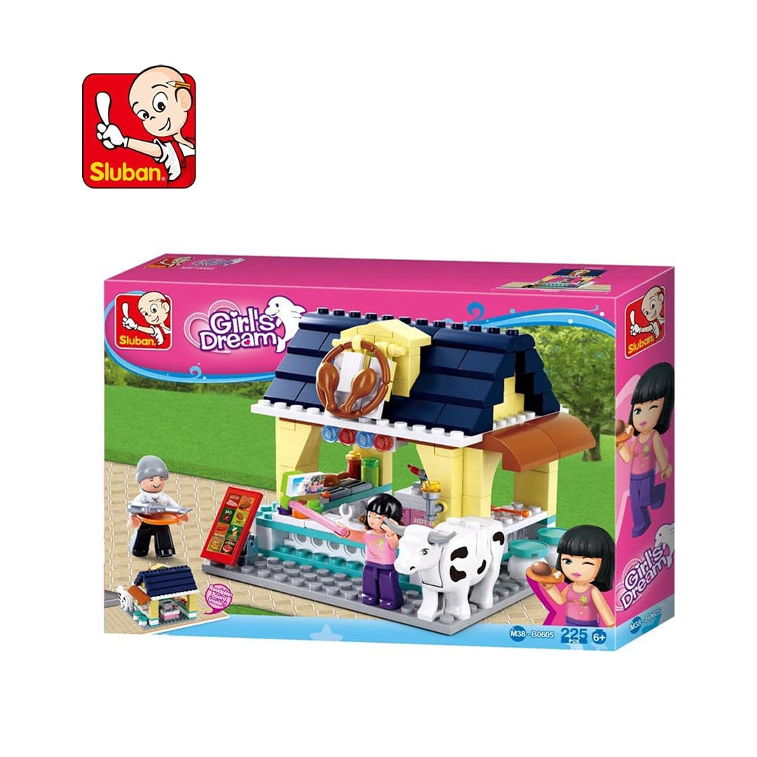 Sluban M38-B0605 Beach Restaurant, Multi-Colors
