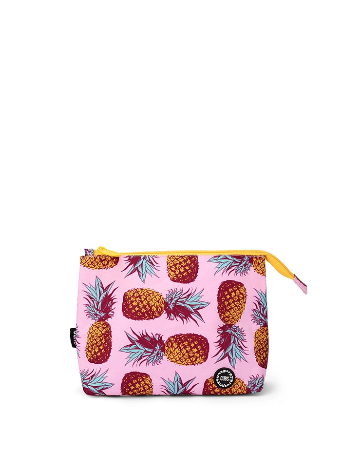 Purple Pineapples Medium Pouch