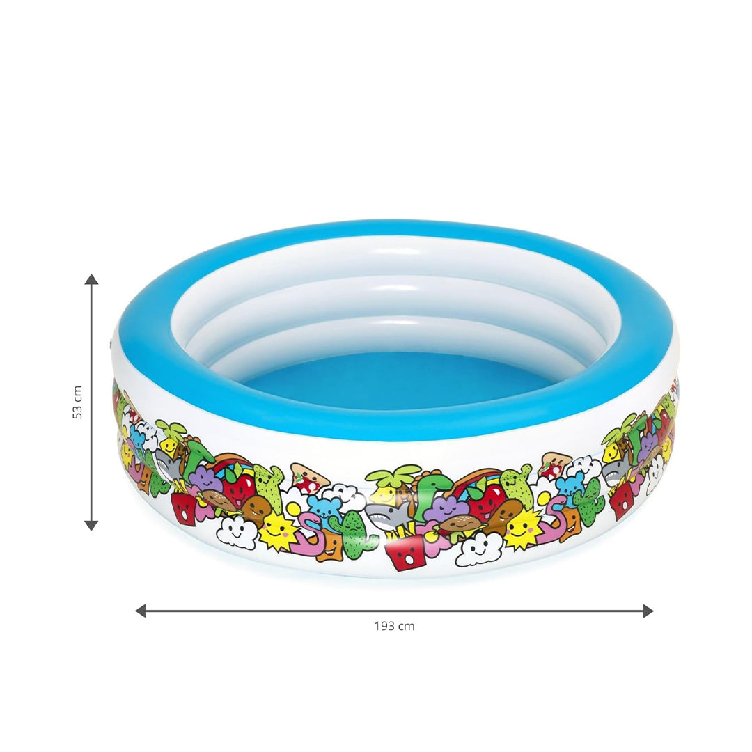 Bestway 6'5" x h21"/1.96m x h53cm character play pool