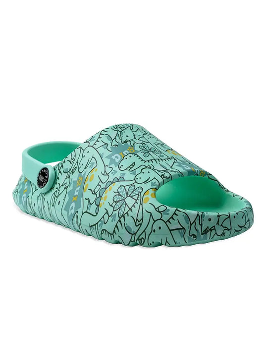 Open Toe Mint Green Cute Dino