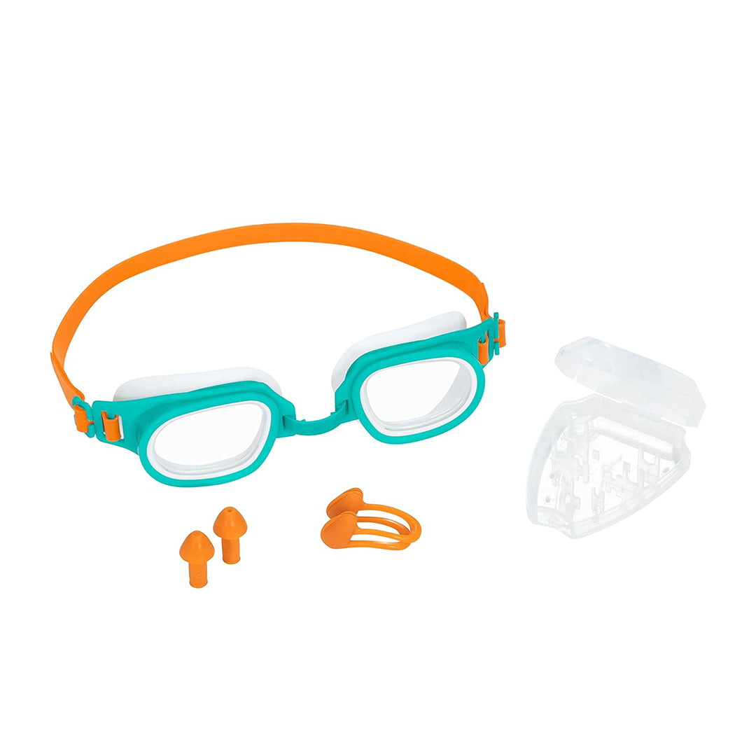 Bestway kids goggle set with nose and ear plus 3 in 1
