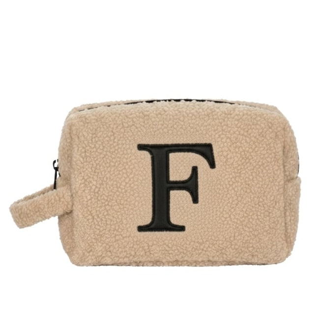 Fur Pouch with letter F
