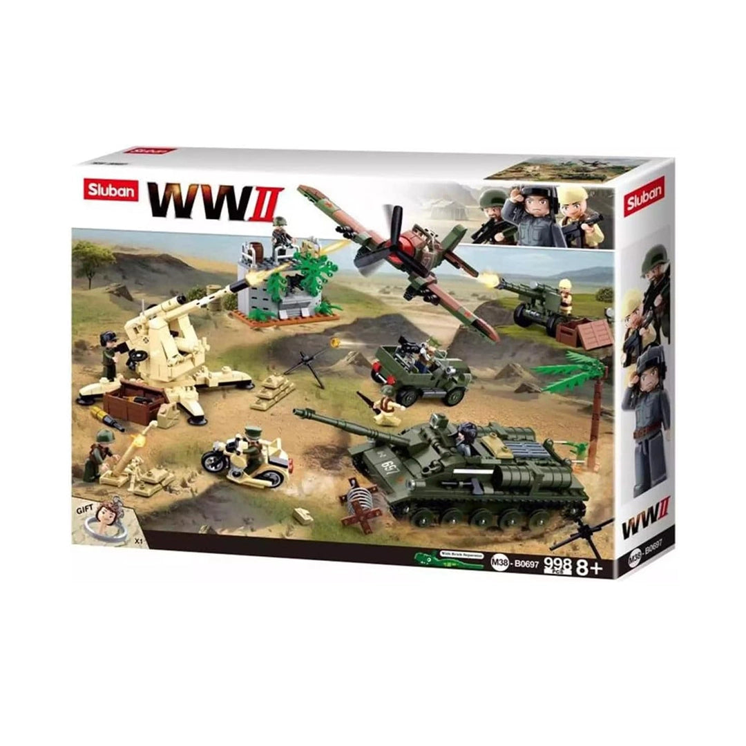 SLUBAN WWII - BATTLE OF KURSK 998PCS