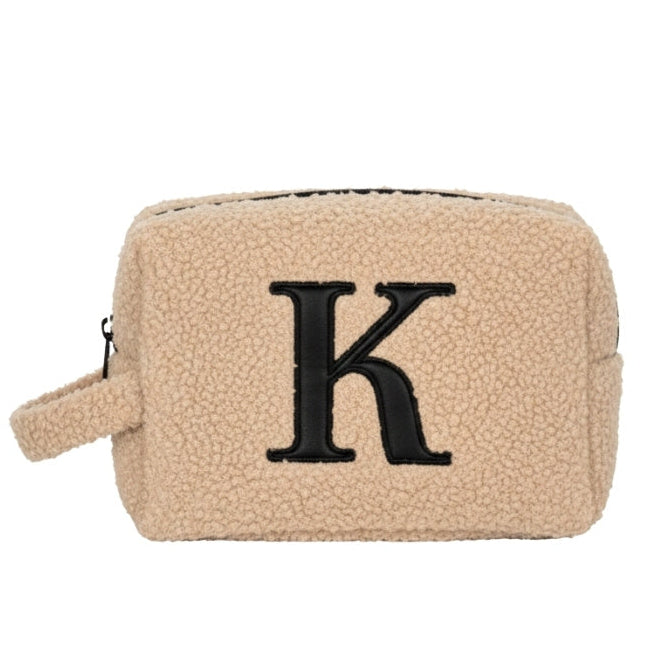 Fur Pouch with letter K
