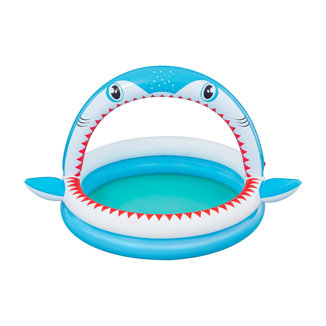 Bestway 64" x 50" x 36"/1.63m x 1.27m x 92cm Sharktastic Sprinkler Play Pool