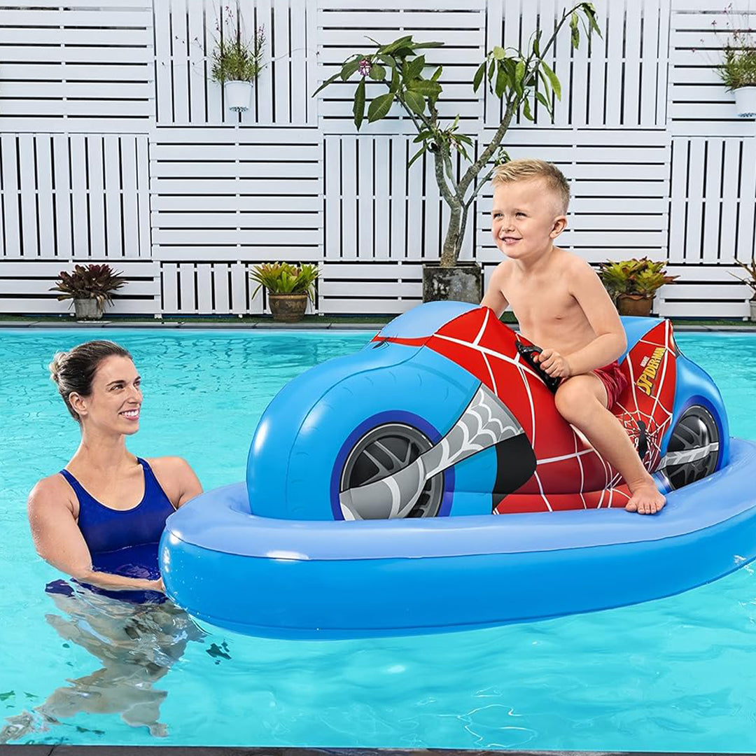 Bestway Spider-Man Sporty Motorcycle Ride-On Float