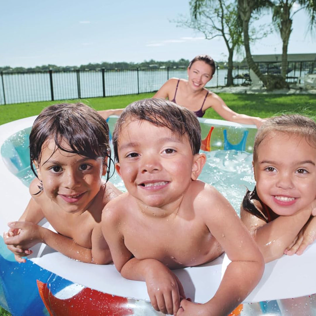 Bestway® Elliptic Inflatable Play Pool – 54066E