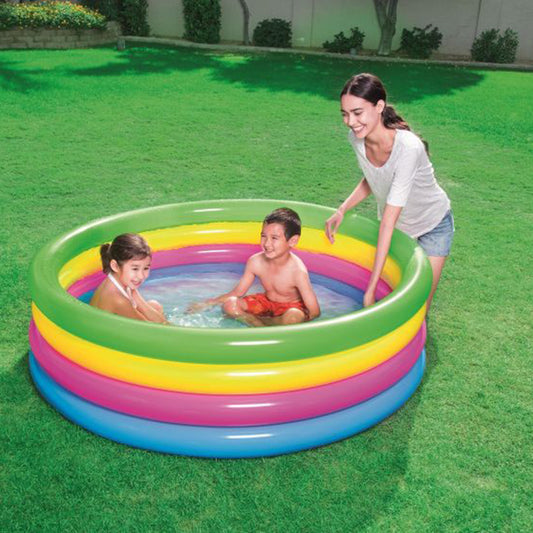 Bestway® 4-Ring Colorful Play Pool