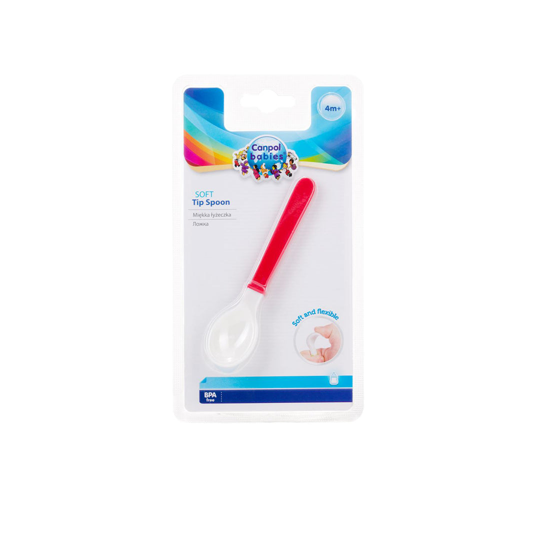 Canpol Babies Flexible Silicone Spoon – Teething Friendly