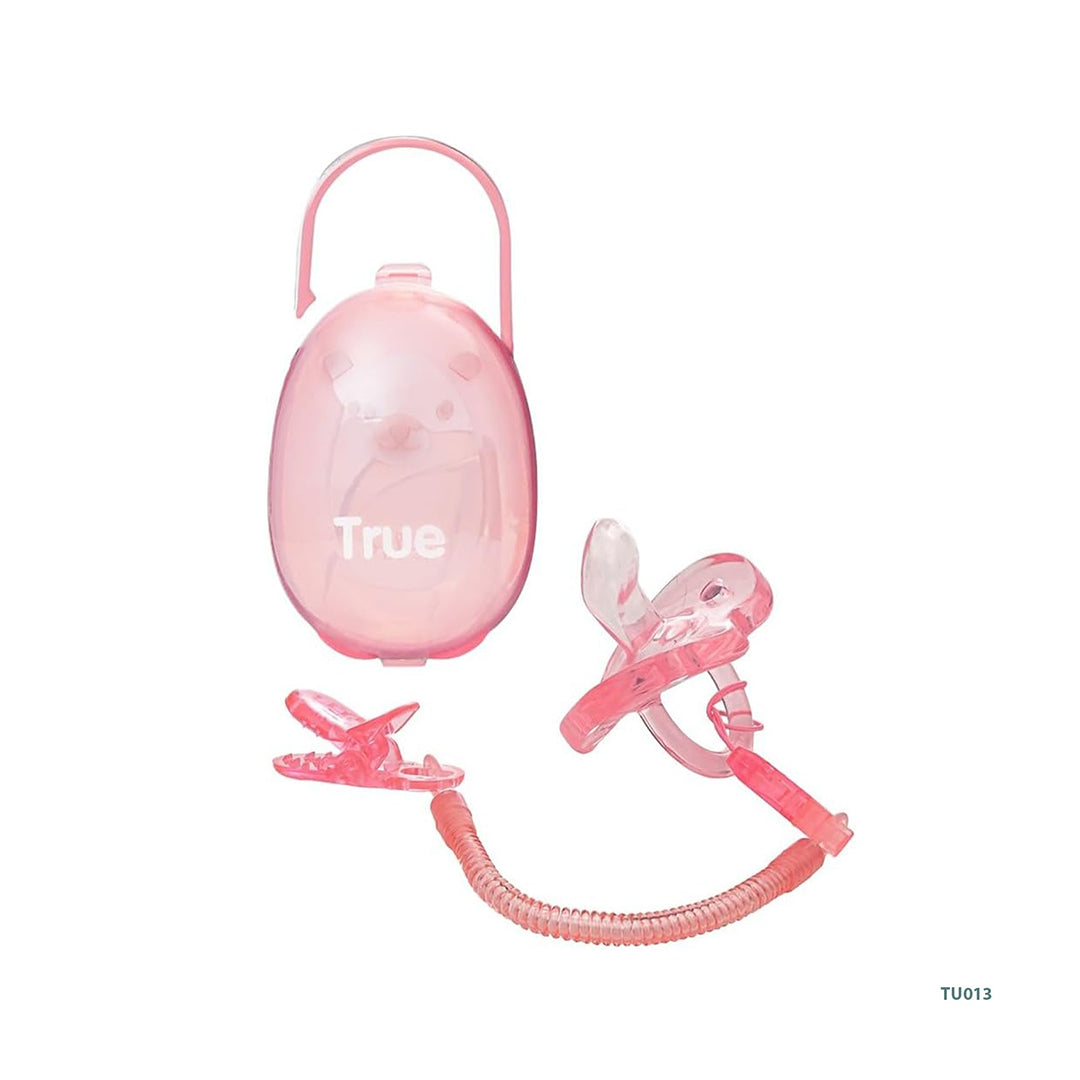 True Orthodontic Pacifier Set – Pink